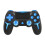 For PS4 PS3 RGB Wireless Gamepads LED Light  Game Controller Console PC 6Axis Gyroscope Dual Vibrations A 1