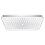 Rectangular Shower Head Rea Js-032 Chrome 1