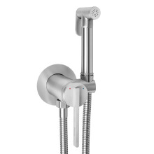 Βρύση Μπιντέ Με Rea Grace Brush Nickel
