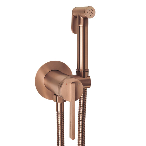 Βρύση Μπιντέ Με Rea Grace Brush Copper
