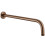 Braccio Doccia Rotondo Rea Js-9021 40cm Brush Copper 1