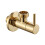 Angle Valve 1/2" X 3/4" Gold 1