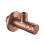 Angle Valve Diamond 03 1/2" X 3/8" Brush Copper 1