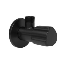 Angle Valve 02 1/2" X 3/8" Black