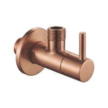 Angle Valve 1/2" X 3/8" Brush Copper