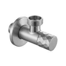 Angle Valve Diamond 03 1/2" X 3/4" Brush Nickel