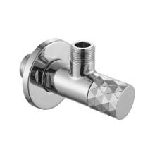 Angle Valve Diamond 03 1/2" X 3/8" Chrome