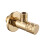 Angle Valve Diamond 03 1/2" X 3/8" Gold 1