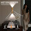 Motion Sensor Wall Light - Wireless Rechargeable Magnetic Sconce with 3 Color Modes for Home White 6