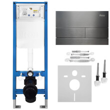 Concealed Wc Frame Set Slim 024n With T Titan Button