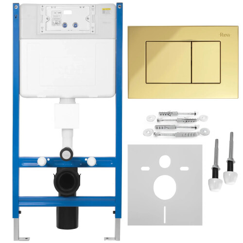 Concealed Cistern Frame K011a-q Rea J Gold