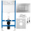Concealed Cistern Frame K011a-q Rea J Satin 1