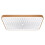 Rectangular Shower Head Rea Js-032 Brushed Copper 1