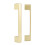 Shower Door Handle Rea 02 Brushed Gold 1