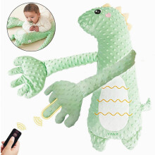 Baby Sleeping Hand Slapper Interactief Elektronisch Pluche Speelgoed, Rustgevend Slaaphulpmiddel voor Peuters