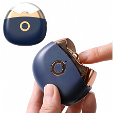 Elektrische nagelknipper 2-in-1, draadloze nageltrimmer met LED-verlichting, USB-oplaadbaar, veilig voor baby's, kinderen en volwassenen