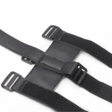 (2 straps) Bike Speaker Strap Golf Cart Outdoor Portable Speaker Holder Magic Tape Tie Wrap for Water Bottle Mount Replacement