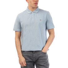 (Light Blue, 2XL) Gant Mens Polo Shirt Regular Fit Golf Tennis Top