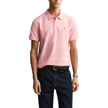 (Baby Pink, M) Gant Mens Polo Shirt Regular Fit Golf Tennis Top