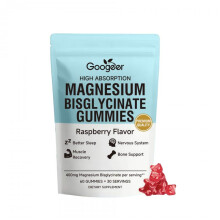 (1pcs) Magnesium Glycinate Gummies for Sleep Support, Relaxation, Stress Relief, Gentle Daily Care,Natural Strawberry Flavor