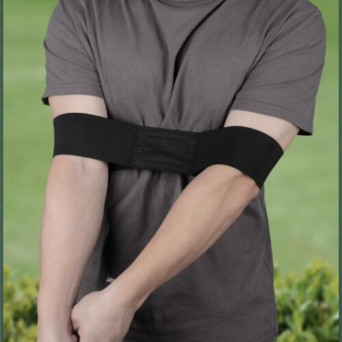 (80*320mm) Golf Swing Arm Band Training Aid, Elastic Swing Corrector Strap for Men Women, Improve Stability 1