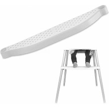 Antislip, verstelbare plastic voetensteun voor kinderstoelen, ergonomische opstap voor kinderen met veilige ondersteuning.
