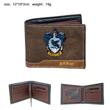 (Black-6) New Men's Wallet PU Leather Fashion Billfold Card Holder with Coin Pocket