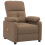 VidaXL vidaXL Massagesessel Braun Stoff 2