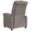 VidaXL vidaXL Massagesessel Taupe Stoff 5