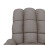 VidaXL vidaXL Massagesessel Taupe Stoff 9