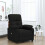 VidaXL vidaXL Massagesessel Schwarz Stoff 1