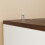 SoBuy Narrow Open Wardrobe with Shelves, White 4