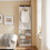 SoBuy Narrow Open Wardrobe with Shelves, White 13