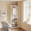 SoBuy Narrow Open Wardrobe with Shelves, White 11