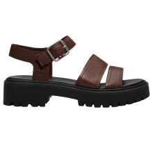 (6 UK, Brown) Timberland Womens/Ladies Leather Flat Gladiator Sandals