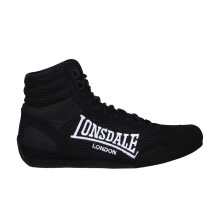 (4 UK, Black) Lonsdale Childrens/Kids Contender Boxing Boots