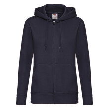 (2XL, Deep Navy) Fruit of the Loom Womens/Ladies Lady Fit Hoodie