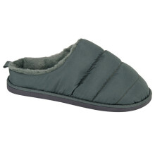 (8 UK, Dark Grey) Sleepers Mens Trevor Mule Slippers