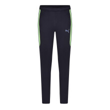 (11-12 Years, Navy Blue/Apple) Puma Childrens/Kids Finesse Performance Tracksuit Bottoms