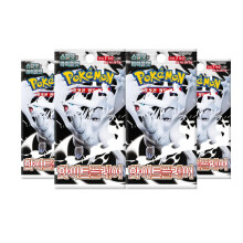 Pokemon Cards Black and White, Korean White Flare - Booster Bundle including 4 Pokemon Booster Packs - TCYM Product