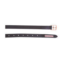 (56in, Brown/Rose Gold) Hy Rosciano Horse Stirrup Leathers