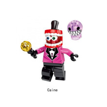 (Kaufmo) (Caine) The Amazing Digital Circus Mini Square Doll Fashion Childrens Toy Decoration