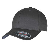 (S-M, Dark Grey) Flexfit Unisex Adult Wooly Combed Baseball Cap