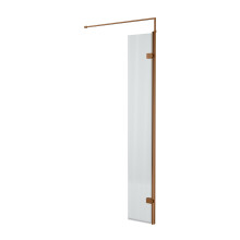 1850 x 300 x 8mm Fluted Hinged Screen