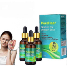 (1pc) (3pcs) Purehear Organic Ear Support Elixir, Natural Products Organic Ear Oil