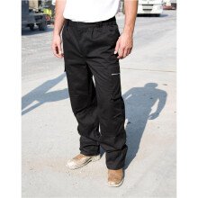 (L, Black) WORK-GUARD by Result Mens Action Long Trousers