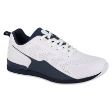 (7 UK, White/Navy) Dek Mens Plant Bowling Shoes