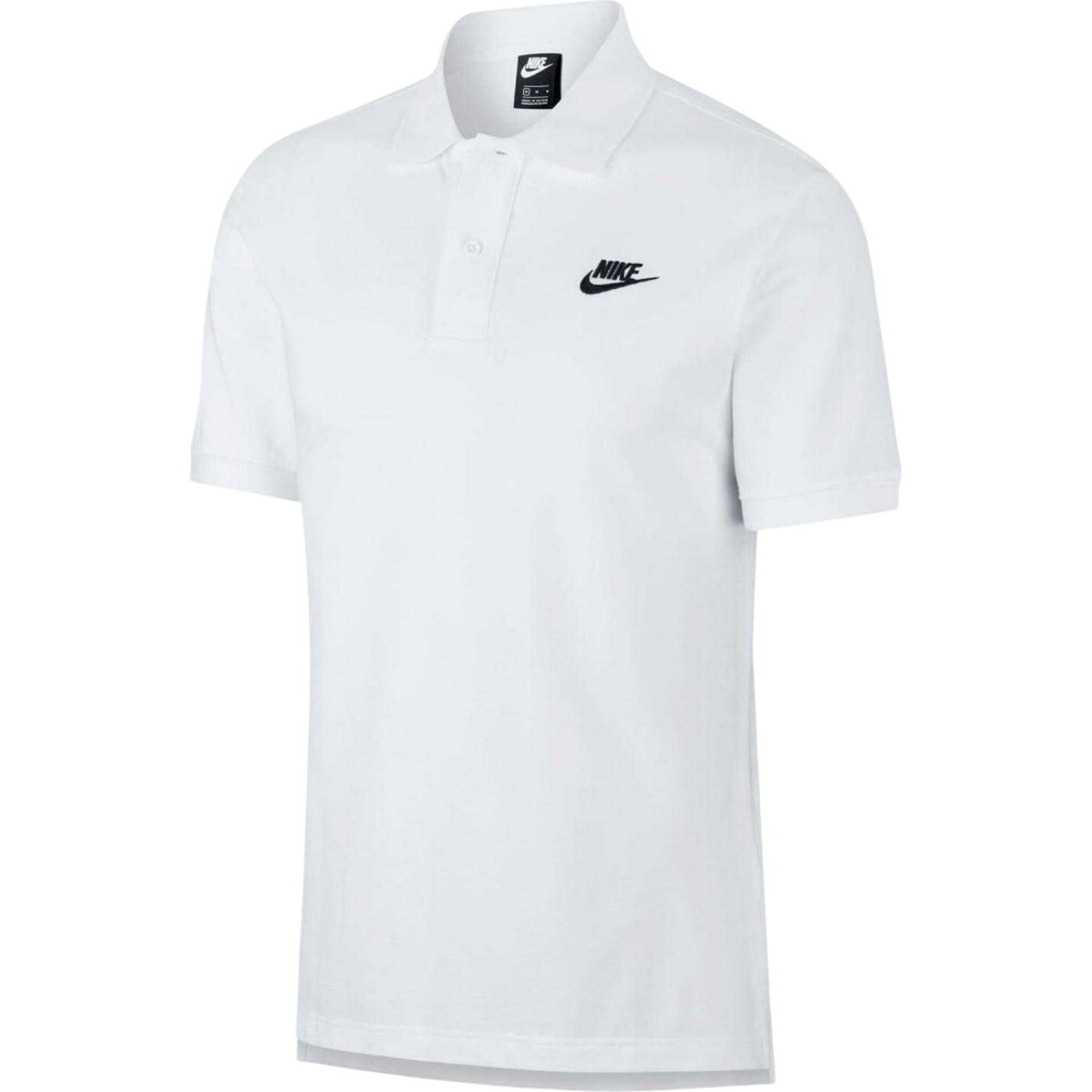 Nike (Xxl, White) Mens Match Up Short-Sleeved Polo Shirt