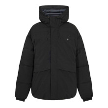 (L, Black) Jack Wills Mens Salcombe Puffer Jacket