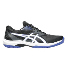 (10 UK, Black/White) Asics Mens Game FF Tennis Shoes